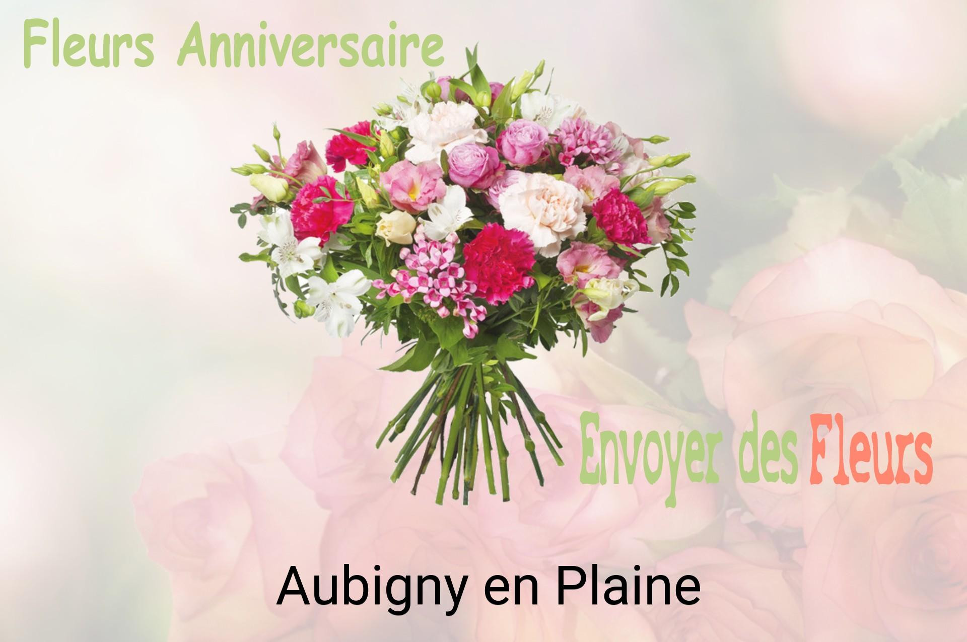 Bouquet de fleurs d’anniversaire livré à Aubigny-en-Plaine
