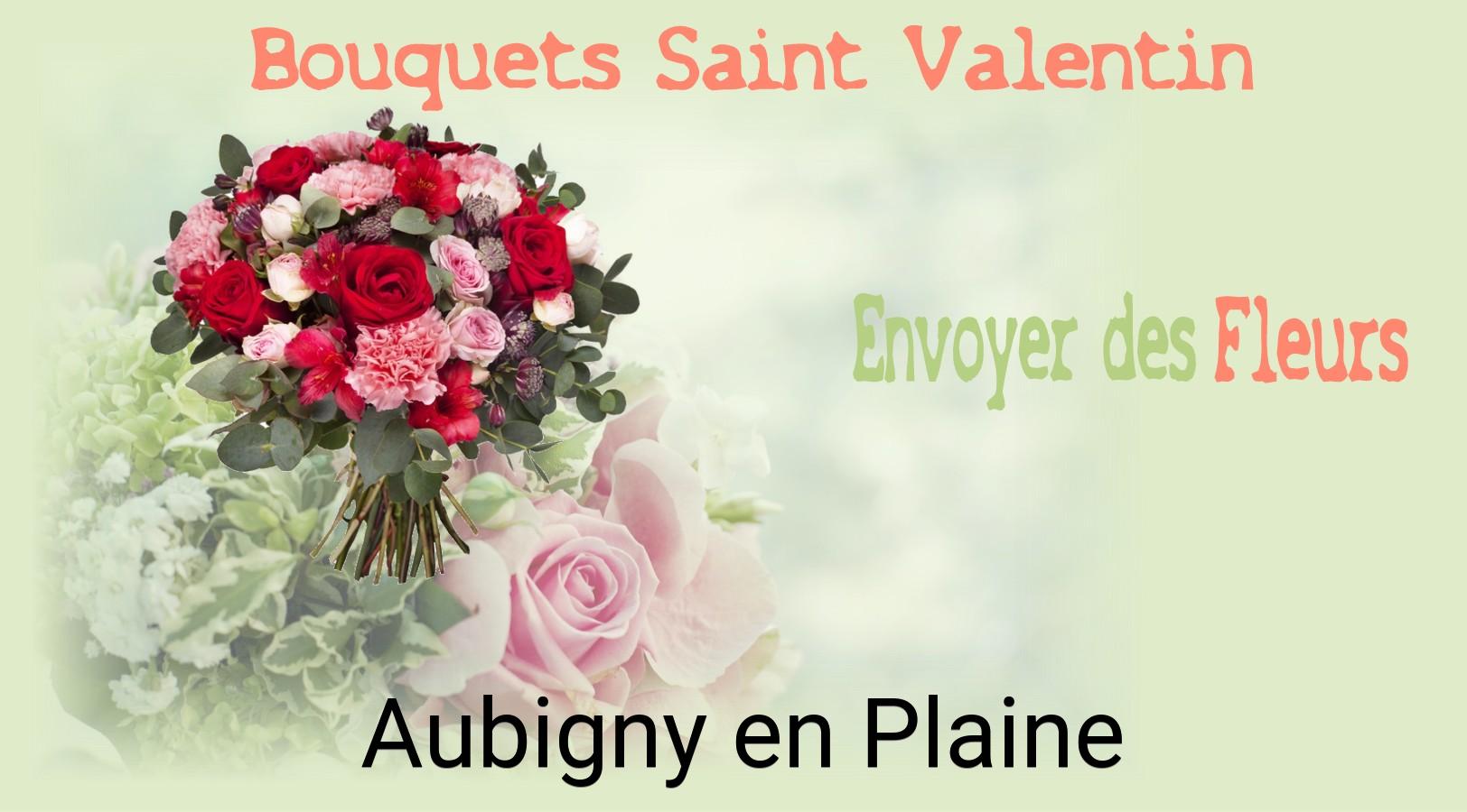 Roses de Saint-Valentin livrées à Aubigny-en-Plaine
